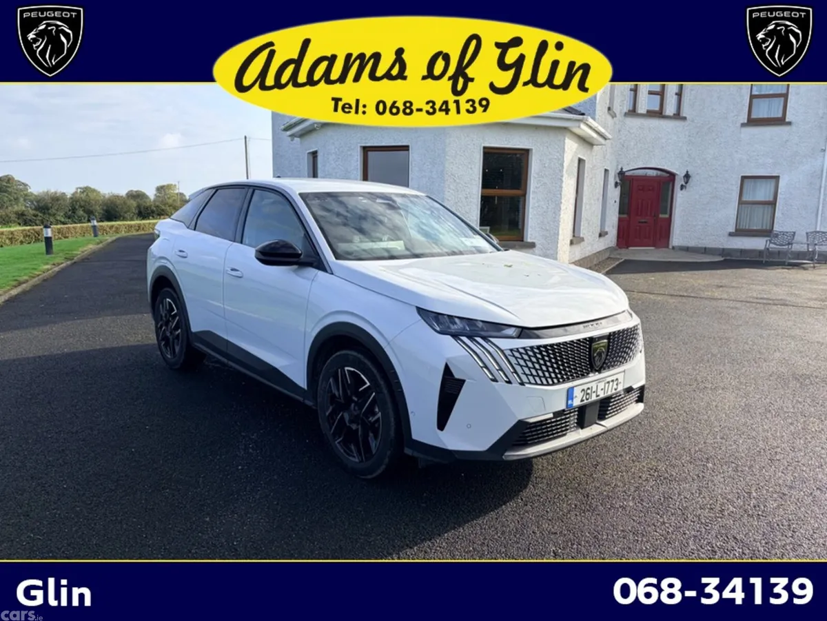 Peugeot 3008 SUV, Petrol, 2026, White