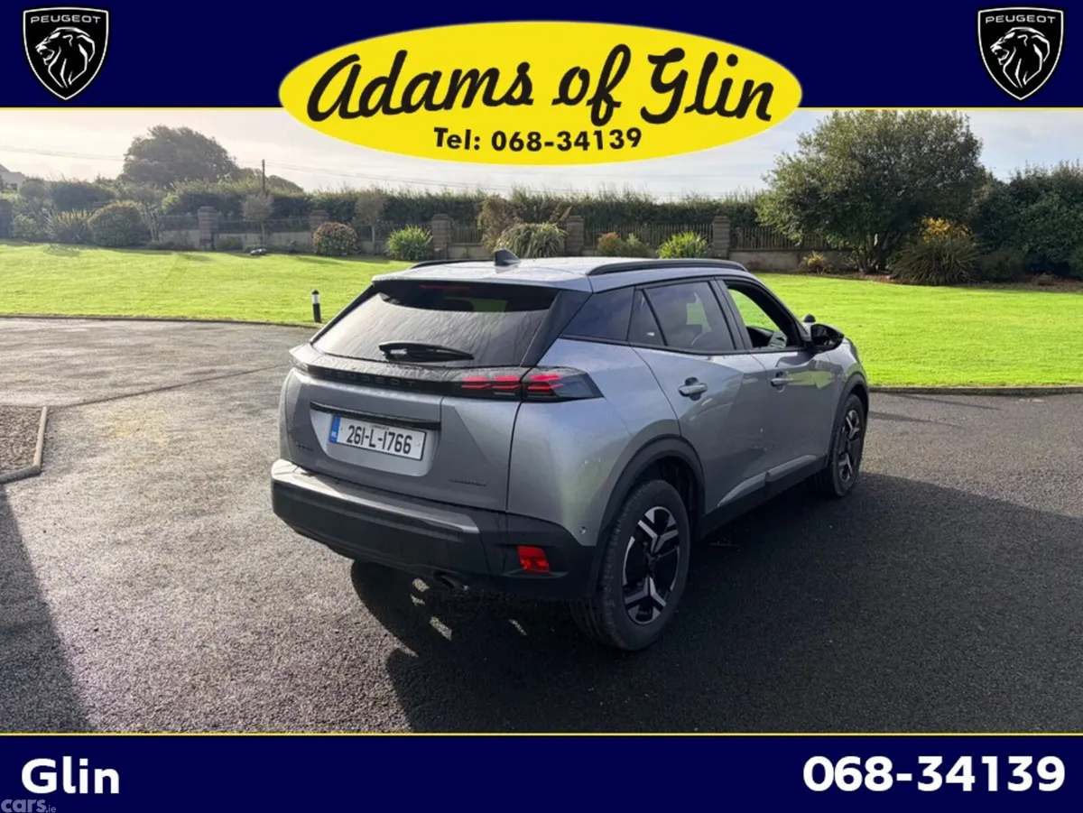 Peugeot 2008 SUV, Petrol Hybrid, 2026, Grey