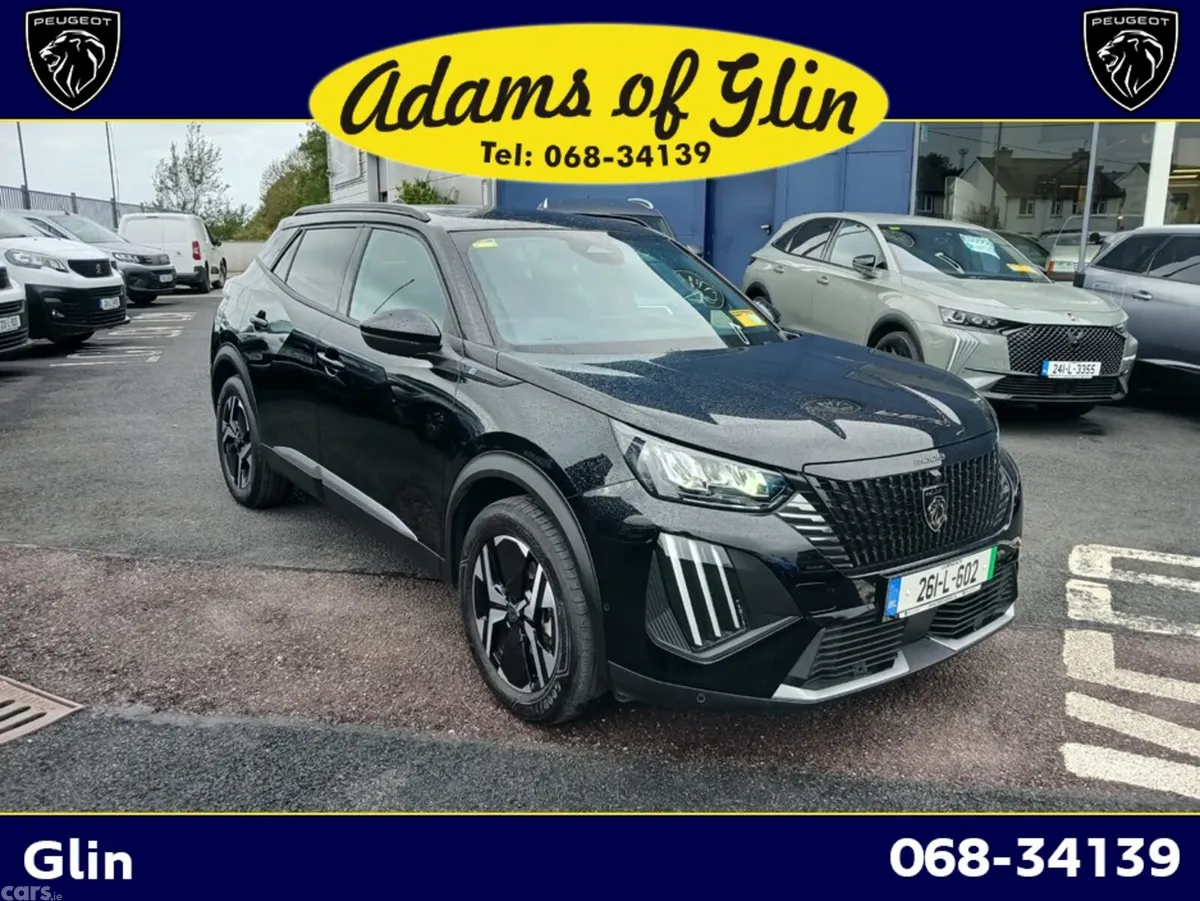 Peugeot 2008 SUV, Electric, 2026, Black