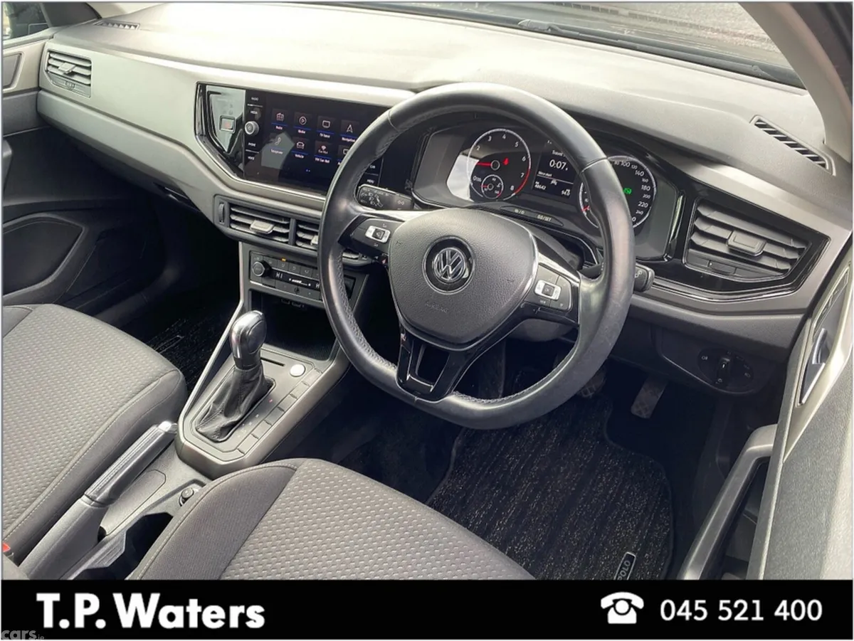 Volkswagen Polo Hatchback, Petrol, 2019, Black