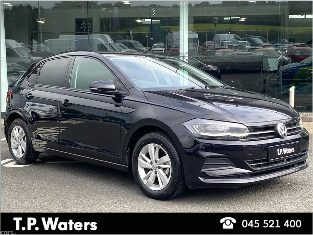 Volkswagen Polo Hatchback, Petrol, 2019, Black