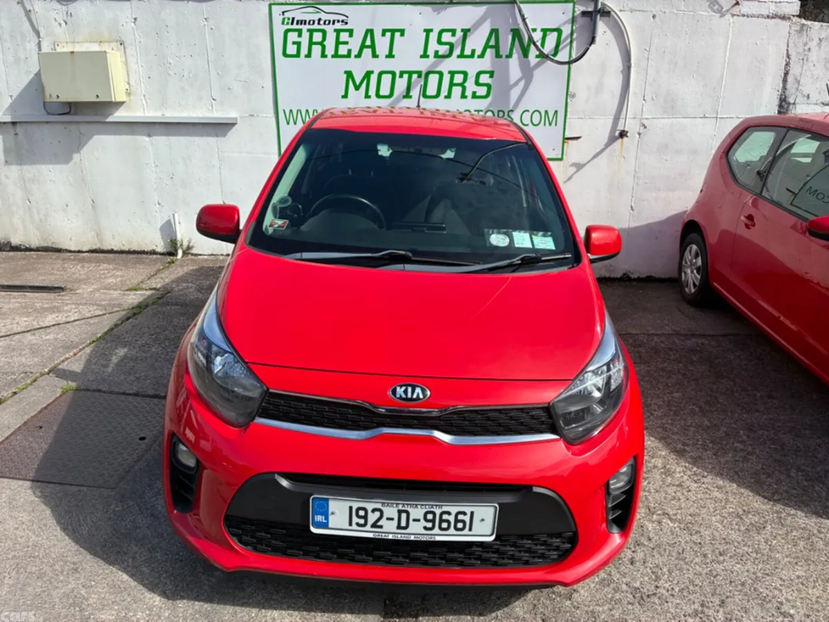 Kia Picanto Hatchback, Petrol, 2019, Red