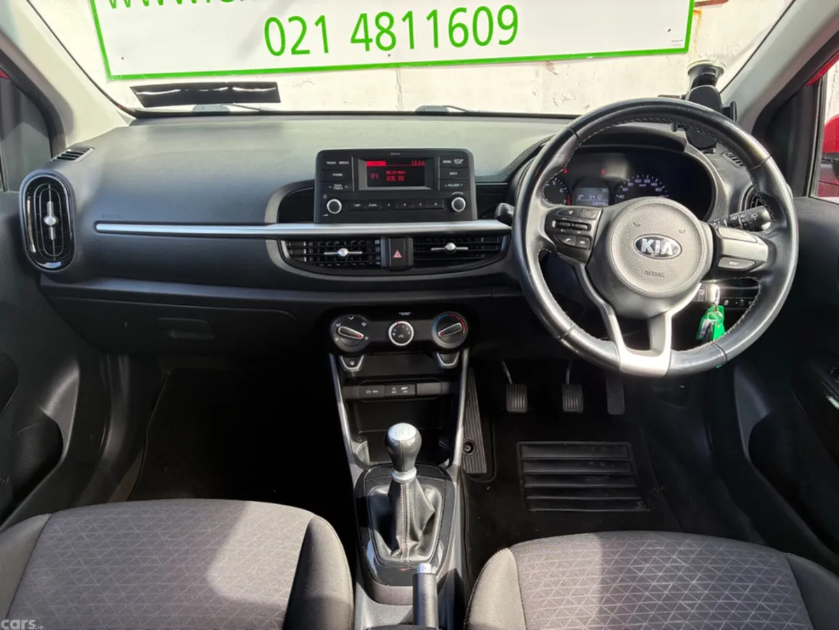 Kia Picanto Hatchback, Petrol, 2019, Red