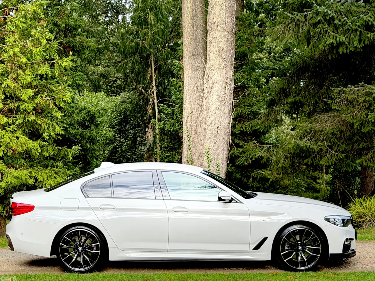 BMW 5-Series Saloon, Diesel, 2019, White