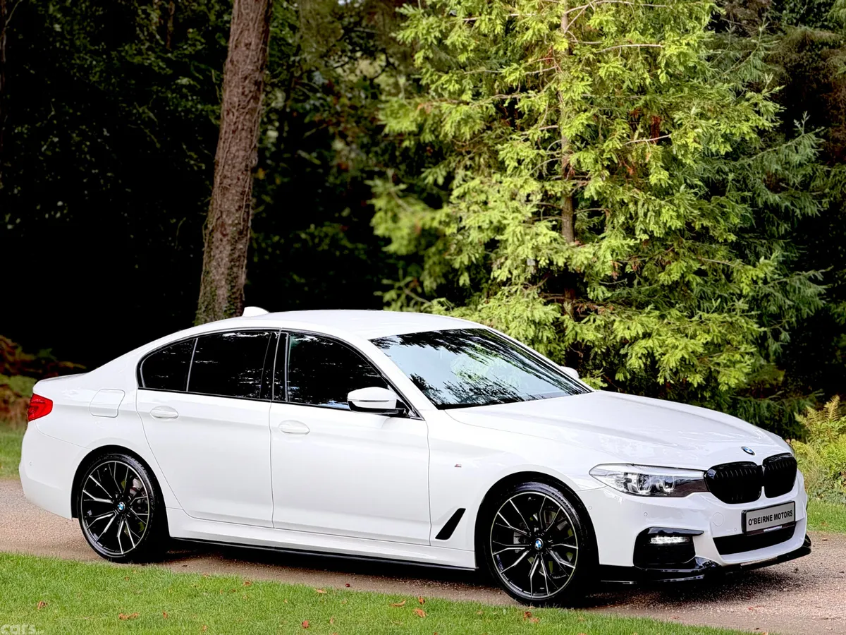BMW 5-Series Saloon, Diesel, 2019, White