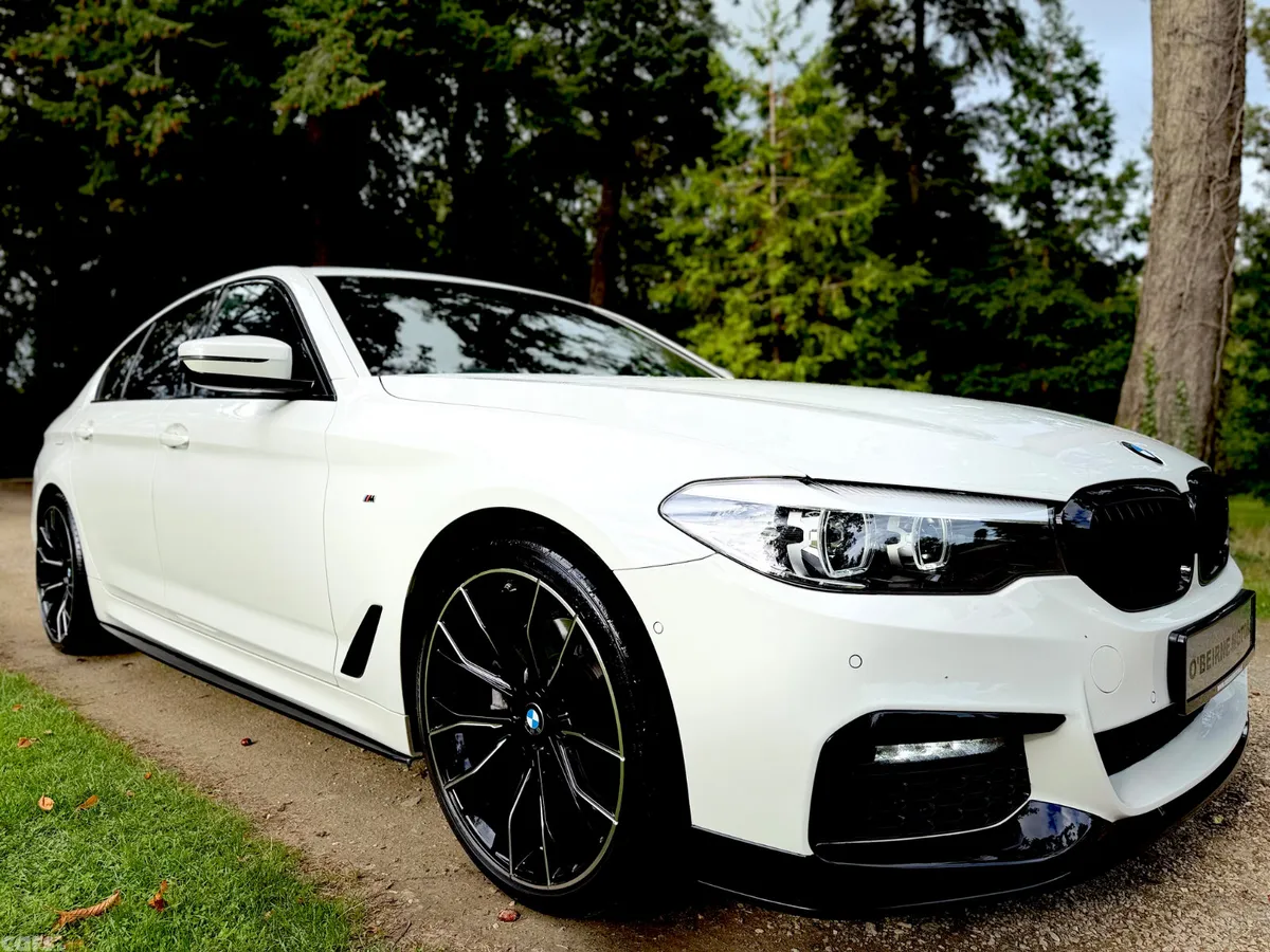 BMW 5-Series Saloon, Diesel, 2019, White