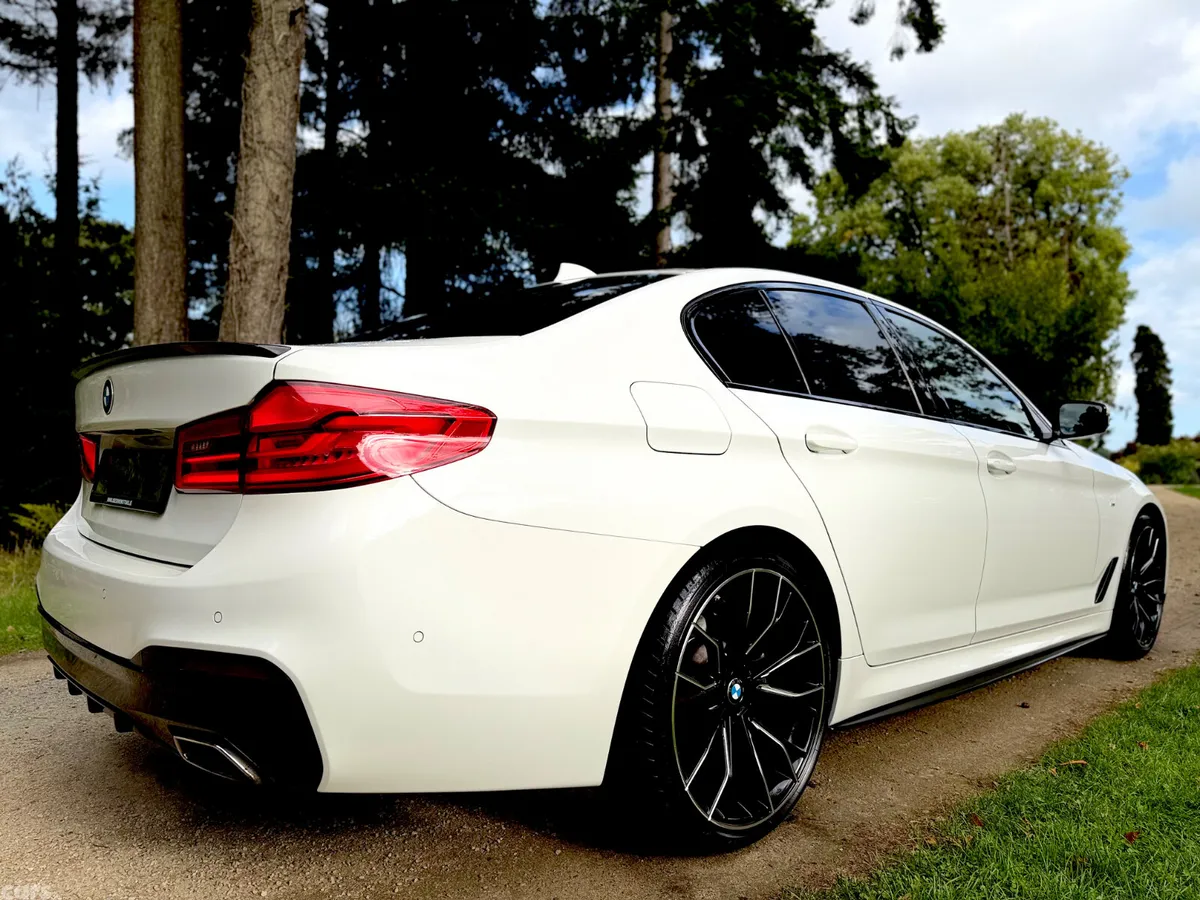BMW 5-Series Saloon, Diesel, 2019, White