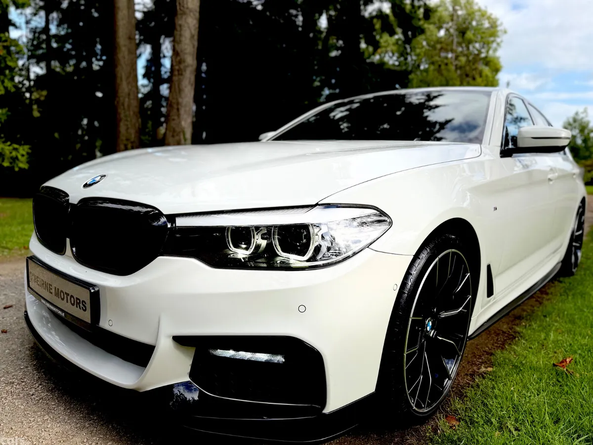 BMW 5-Series Saloon, Diesel, 2019, White