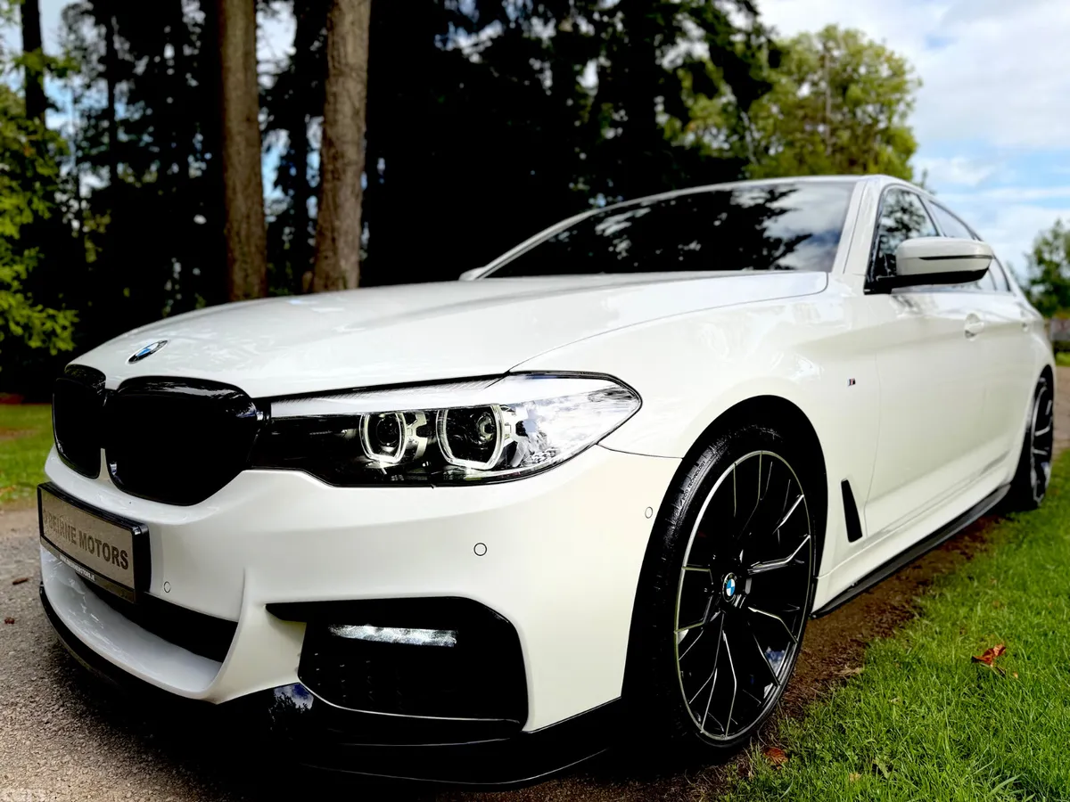 BMW 5-Series Saloon, Diesel, 2019, White