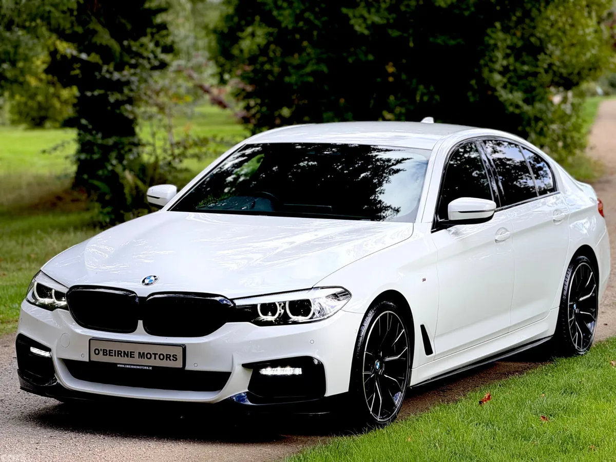 BMW 5-Series Saloon, Diesel, 2019, White