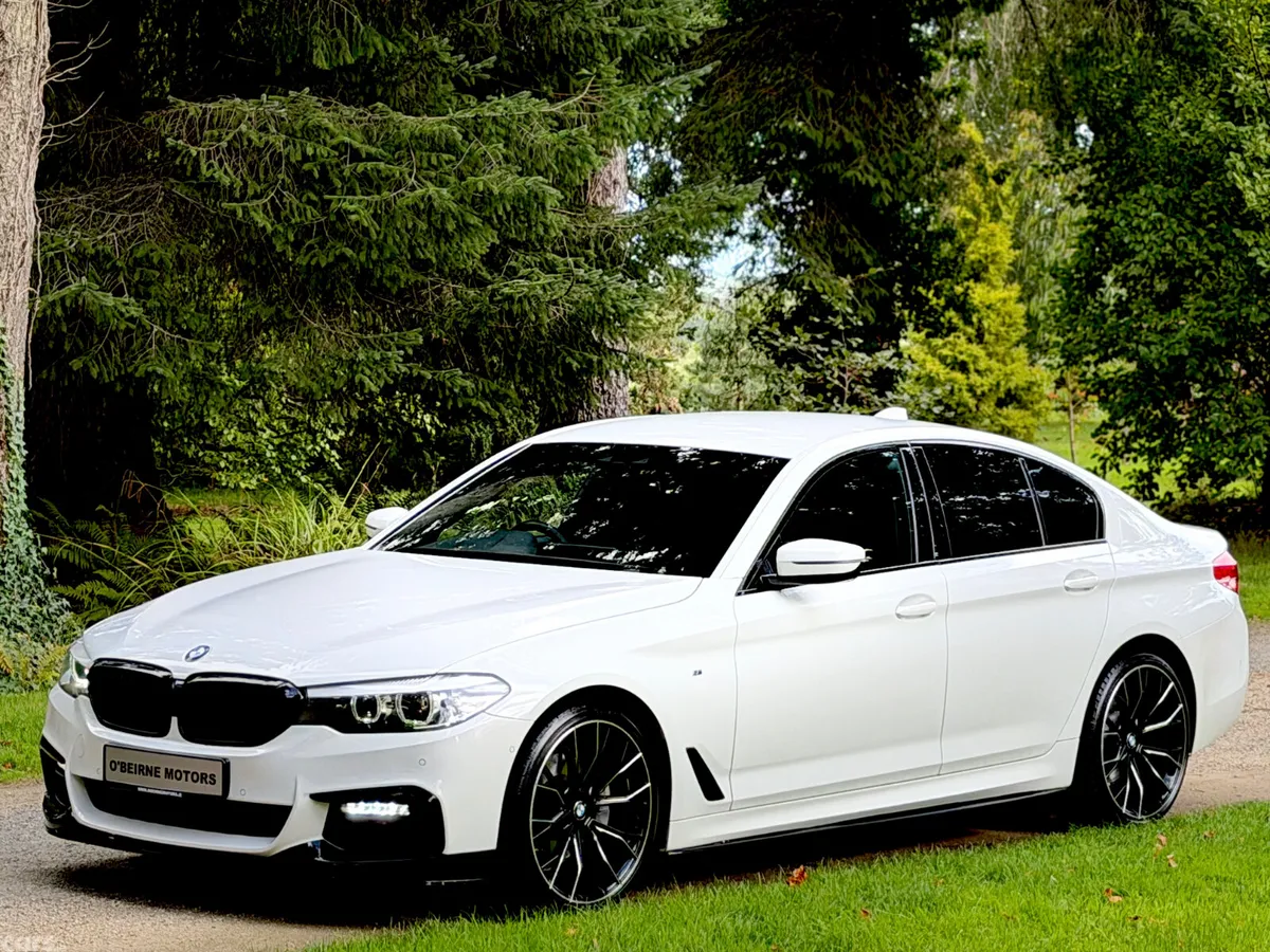 BMW 5-Series Saloon, Diesel, 2019, White