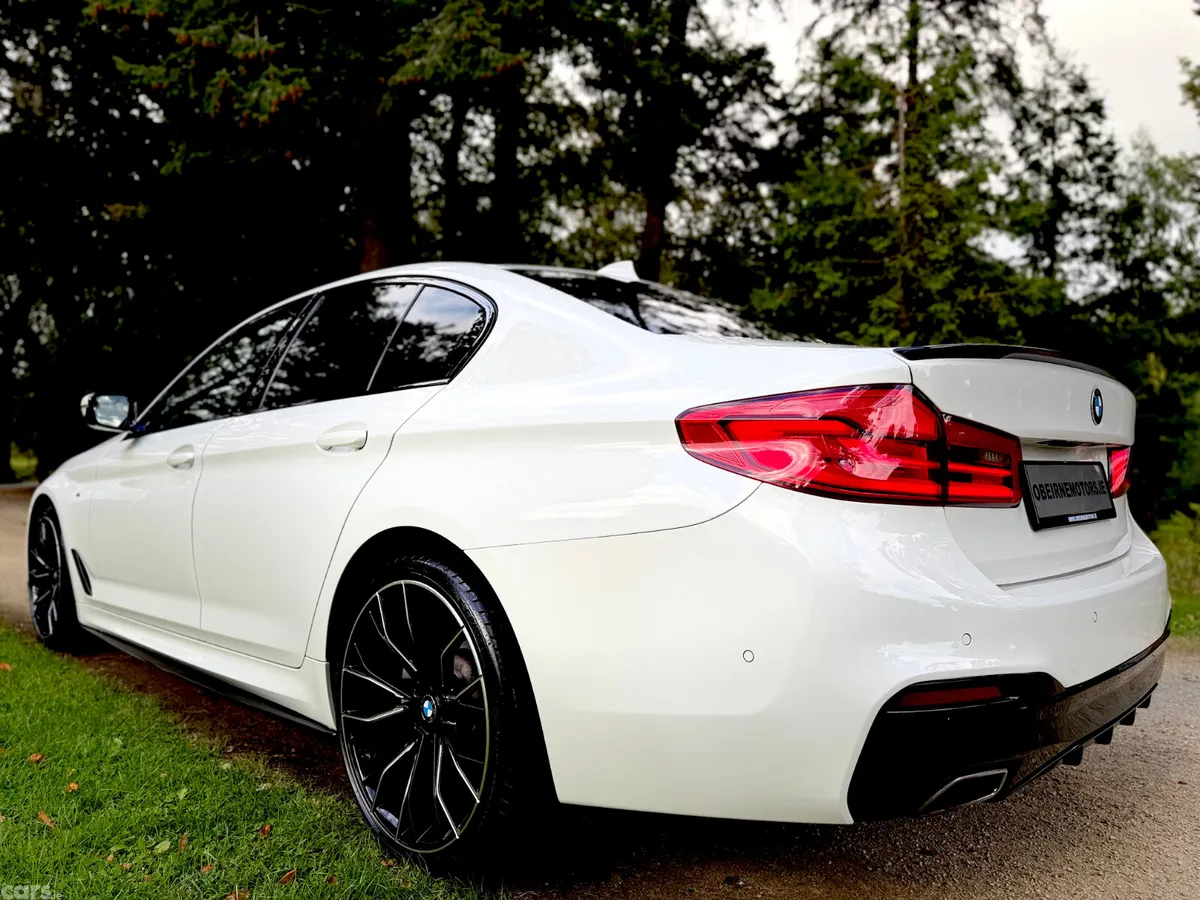 BMW 5-Series Saloon, Diesel, 2019, White