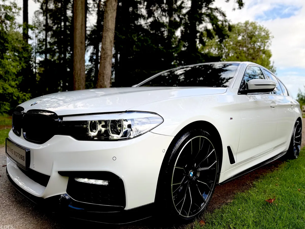BMW 5-Series Saloon, Diesel, 2019, White