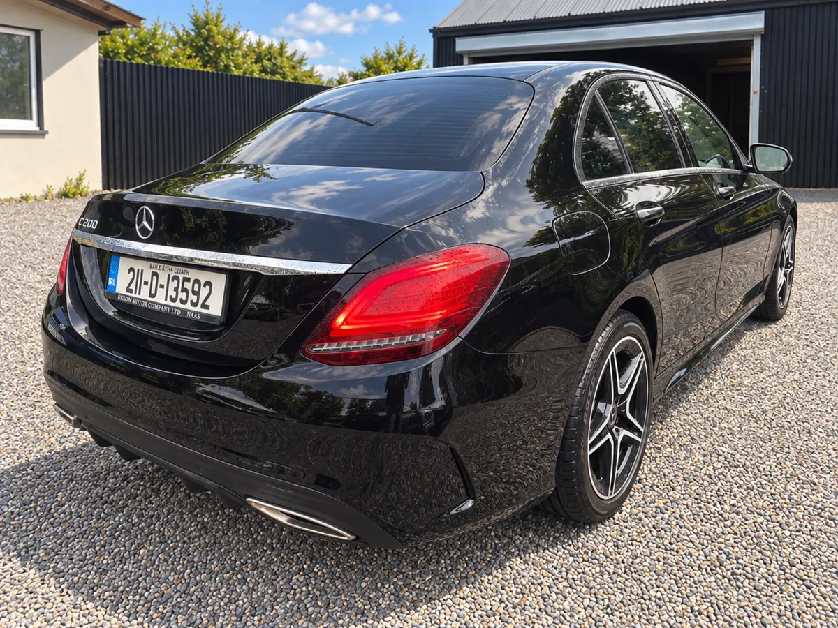 Mercedes-Benz C-Class Saloon, Petrol Hybrid, 2021, Black