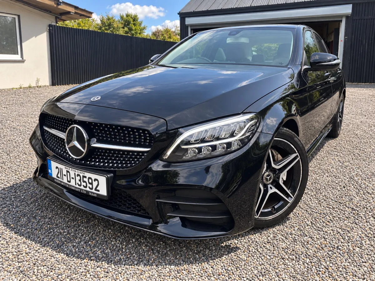 Mercedes-Benz C-Class Saloon, Petrol Hybrid, 2021, Black