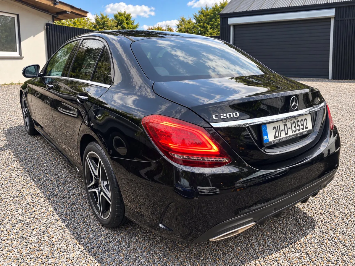 Mercedes-Benz C-Class Saloon, Petrol Hybrid, 2021, Black