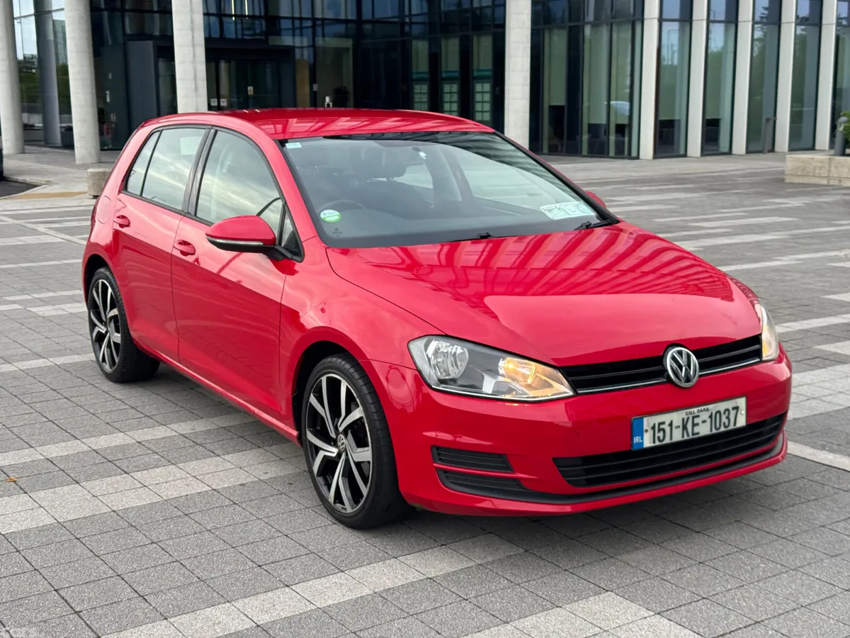 Volkswagen Golf Hatchback, Diesel, 2015, Red