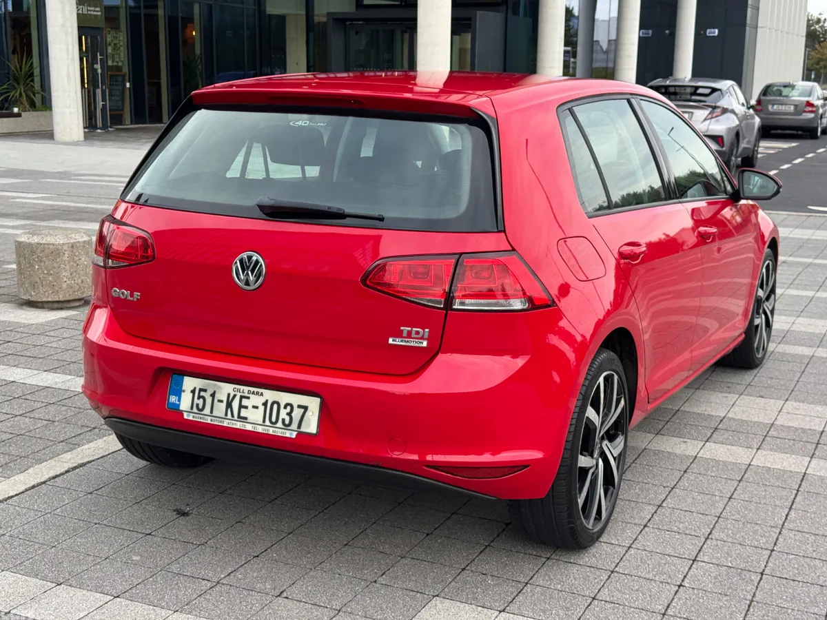 Volkswagen Golf Hatchback, Diesel, 2015, Red