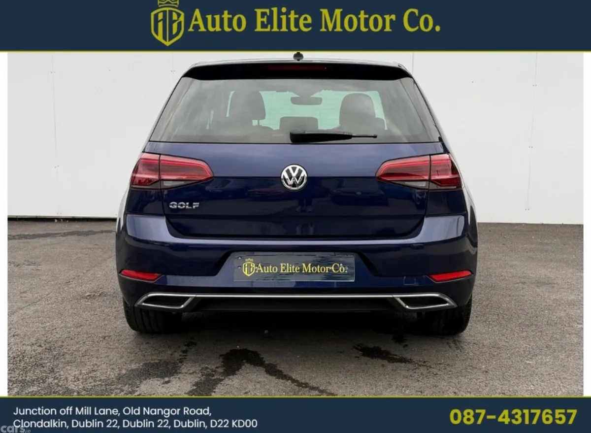 Volkswagen Golf Hatchback, Petrol, 2018, Blue