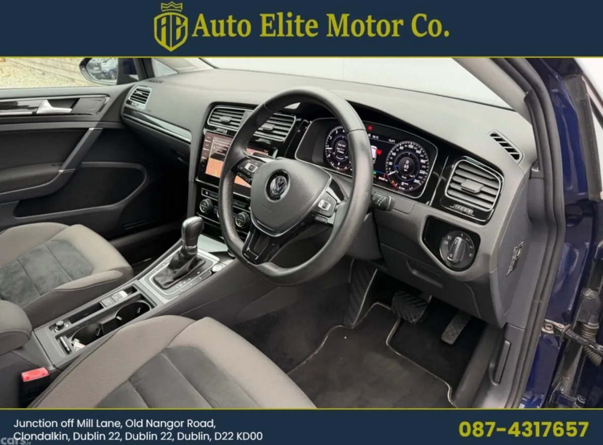Volkswagen Golf Hatchback, Petrol, 2018, Blue