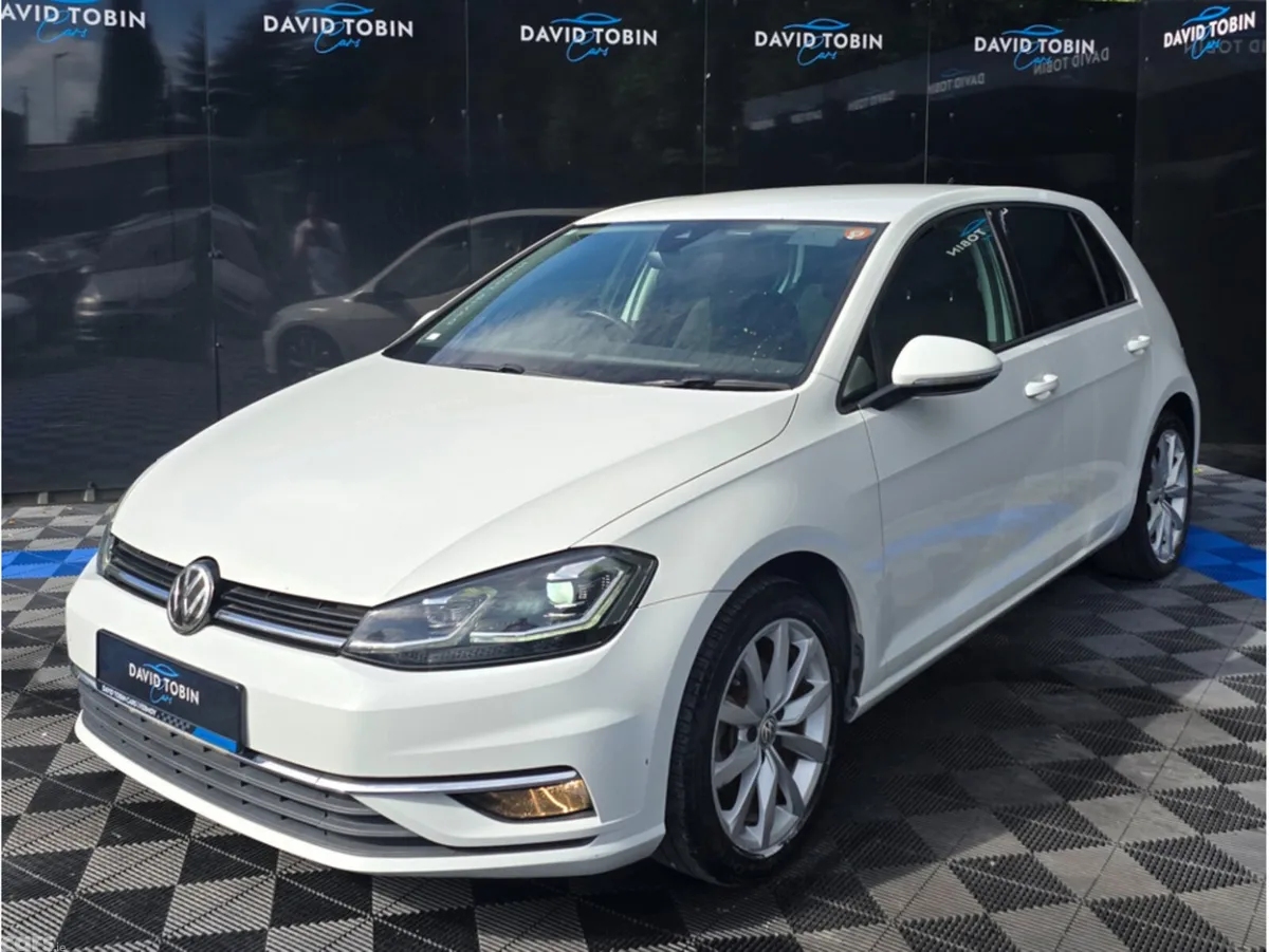 Volkswagen Golf Hatchback, Petrol, 2018, White