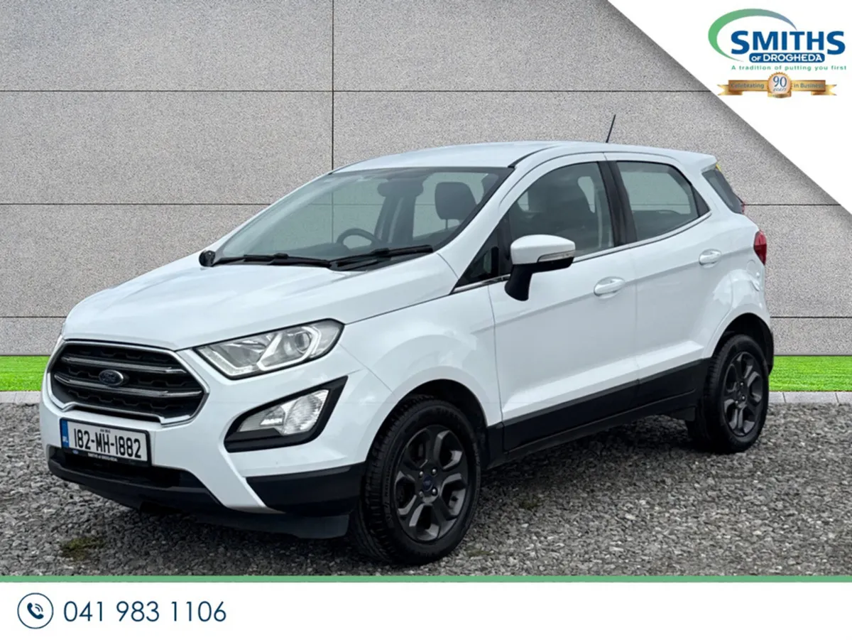 Ford EcoSport Hatchback, Petrol, 2018, White