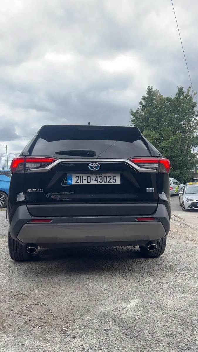 Toyota RAV4 SUV, Petrol Hybrid, 2021, Black