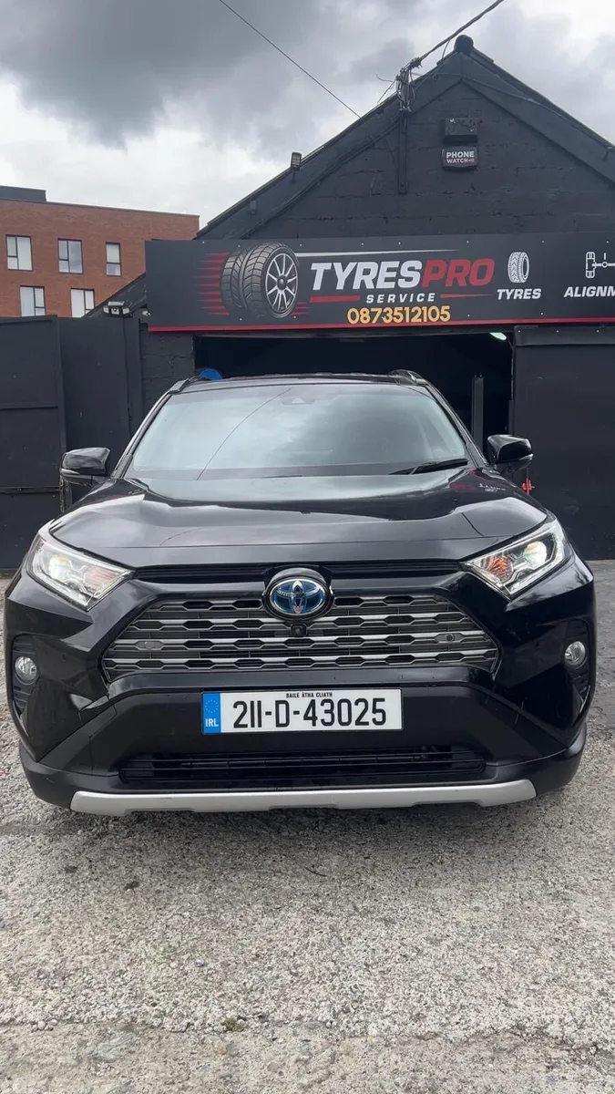 Toyota RAV4 SUV, Petrol Hybrid, 2021, Black