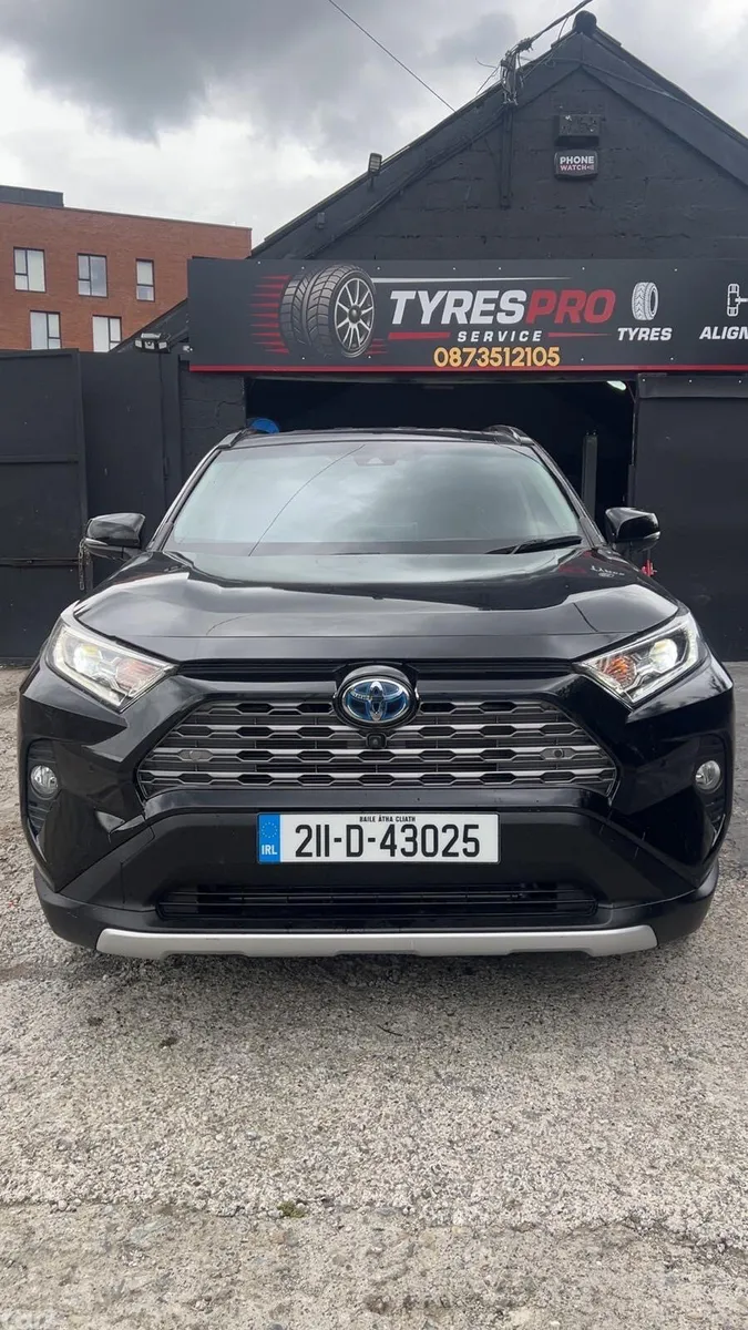 Toyota RAV4 SUV, Petrol Hybrid, 2021, Black