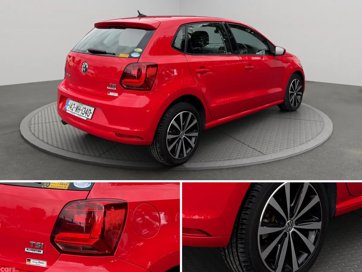 Volkswagen Polo Hatchback, Petrol, 2014, Red