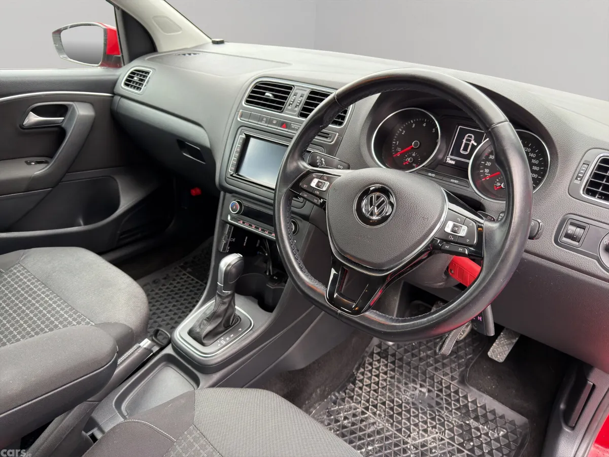 Volkswagen Polo Hatchback, Petrol, 2014, Red
