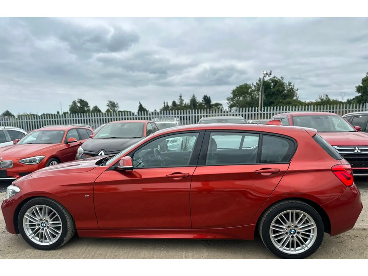 BMW 1-Series Hatchback, Petrol, 2017, Red