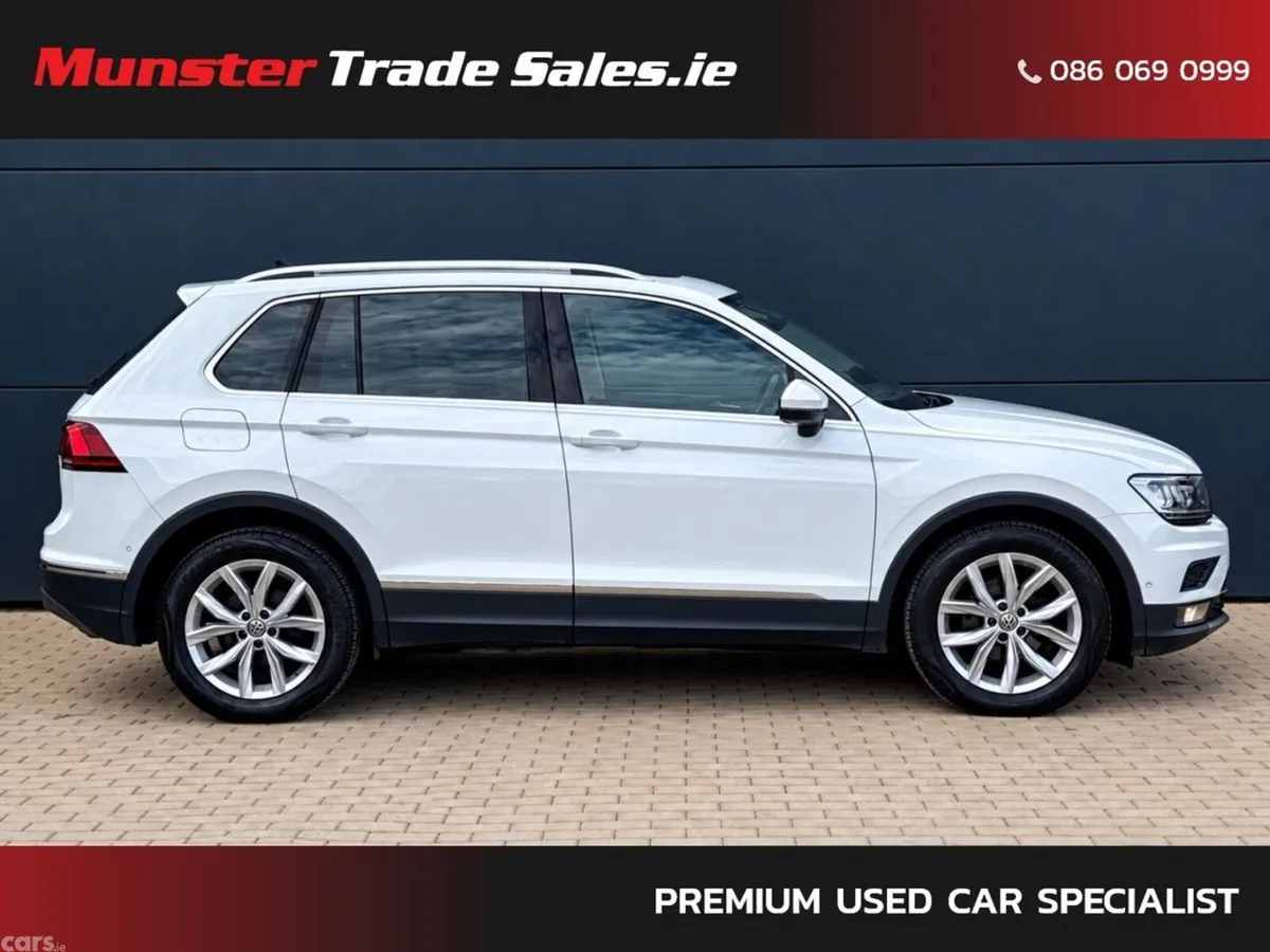 Volkswagen Tiguan SUV, Diesel, 2019, White