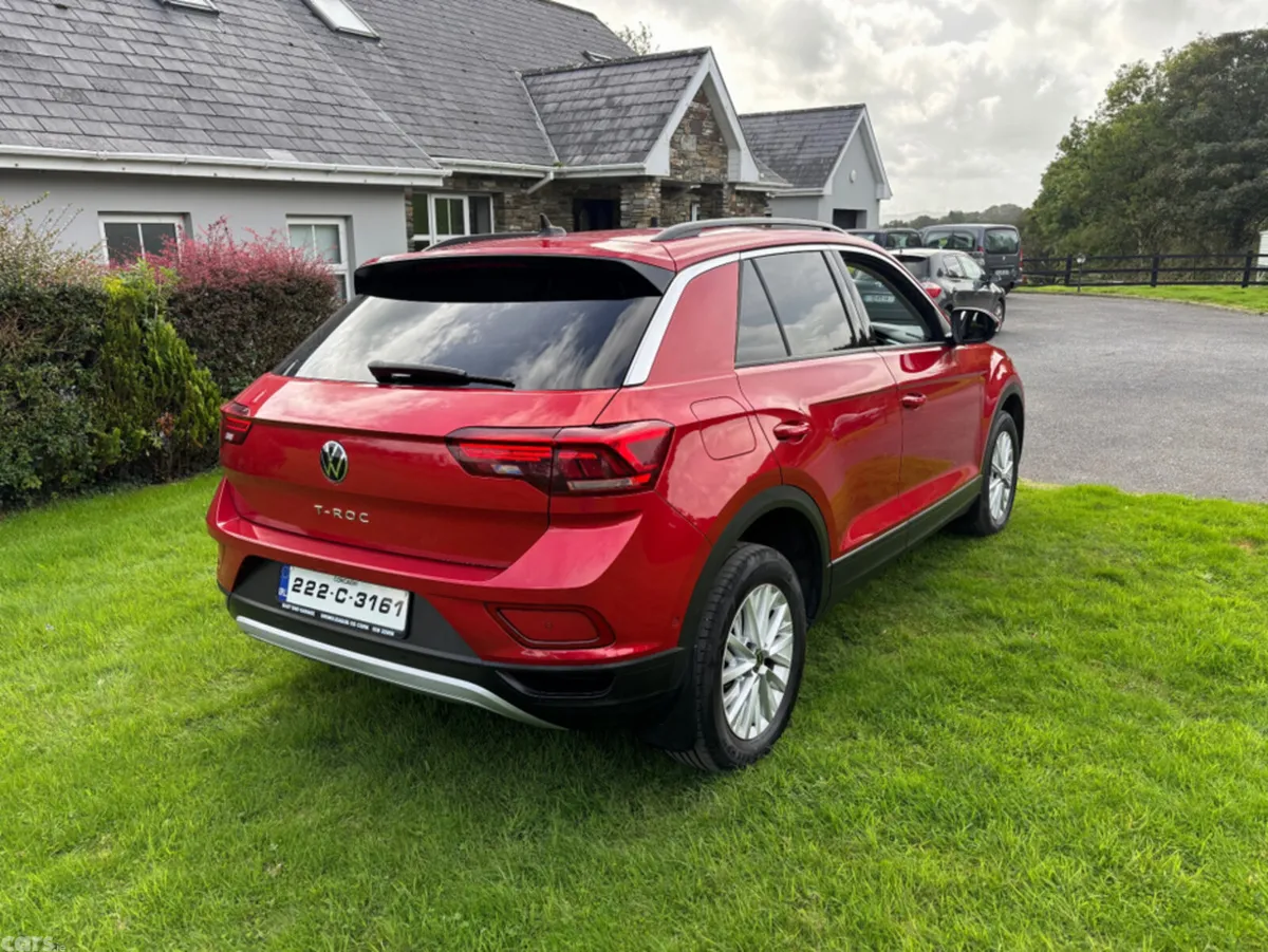 Volkswagen T-Roc Estate, Petrol, 2022, Red