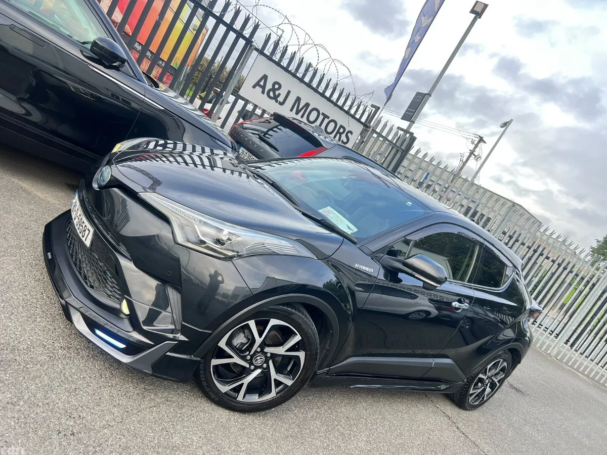 Toyota C-HR Hatchback, Petrol Hybrid, 2018, Black