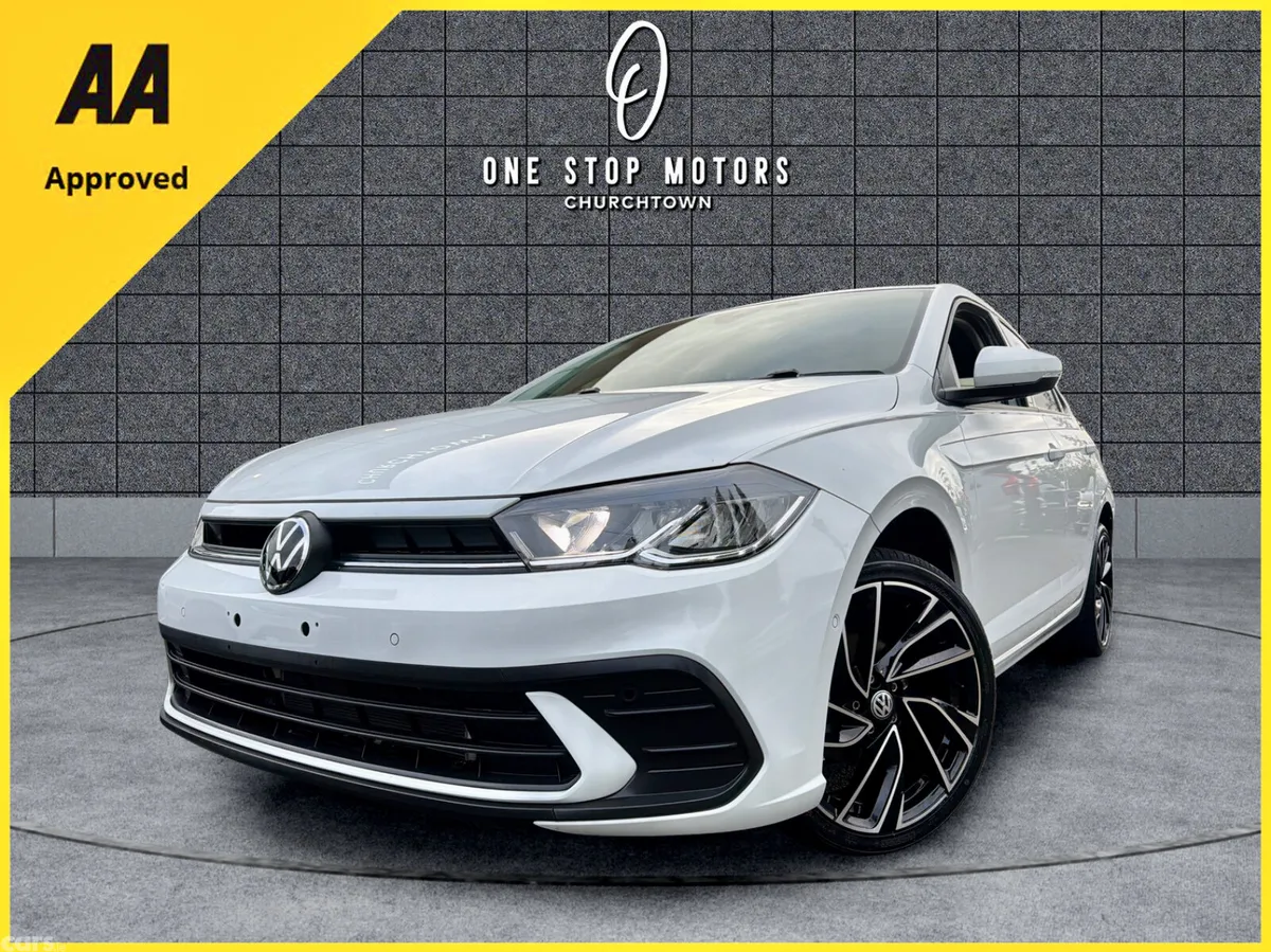 Volkswagen Polo Hatchback, Petrol, 2022, White