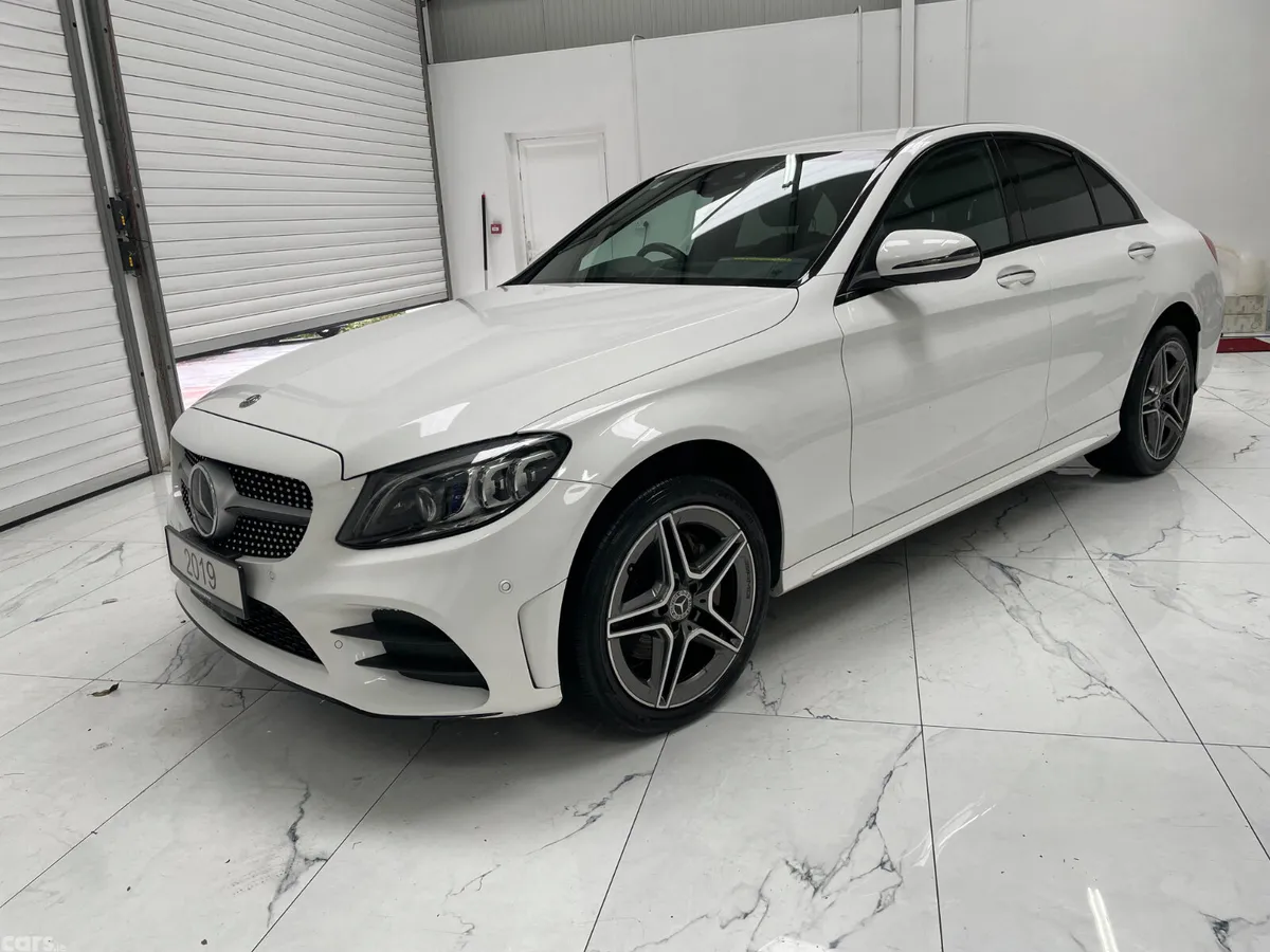 Mercedes-Benz C-Class Saloon, Diesel, 2019, White