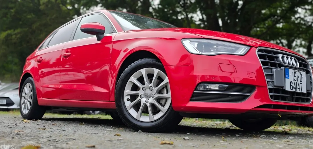 Audi A3 Hatchback, Petrol, 2015, Red