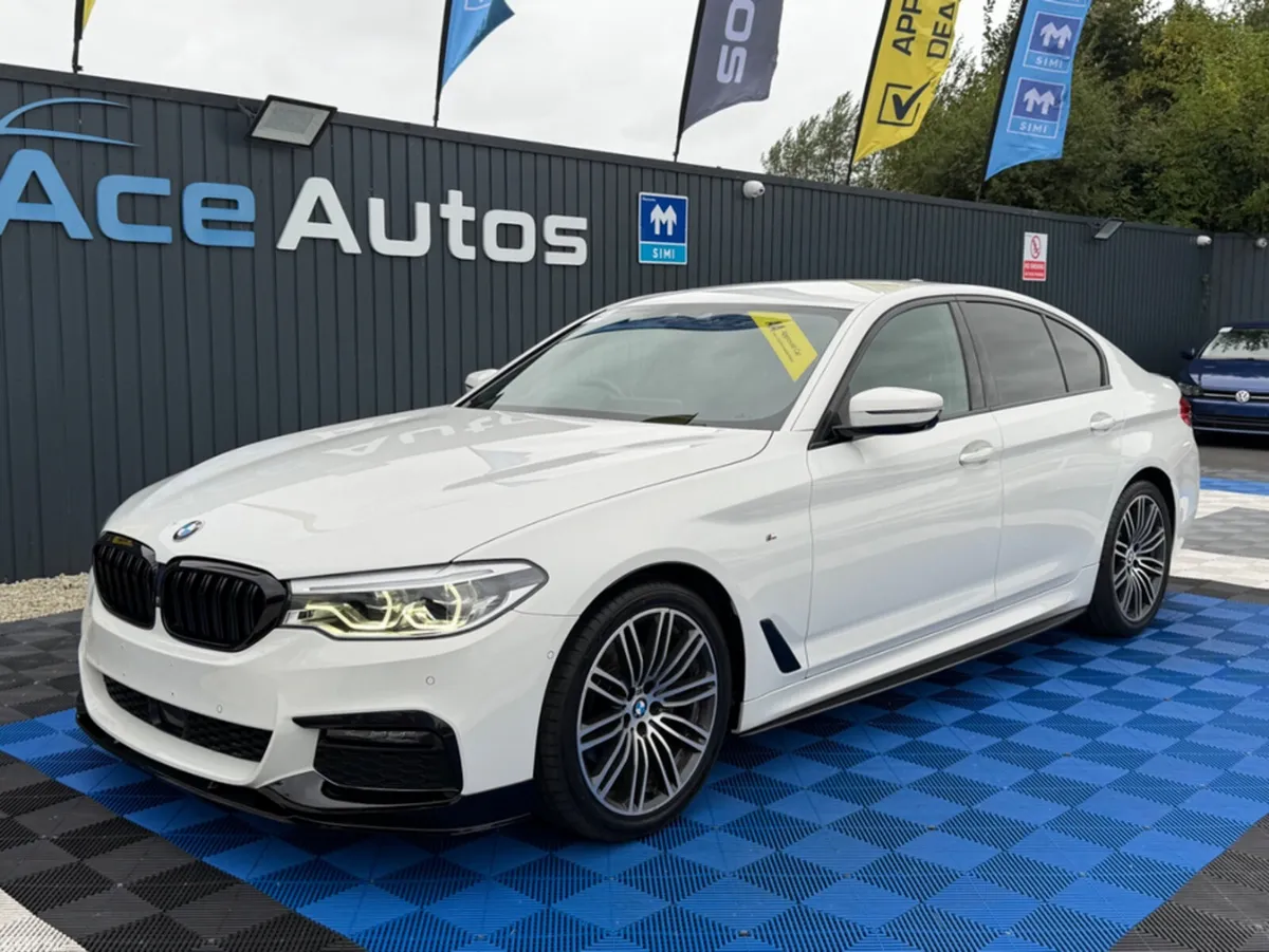 BMW 5-Series Saloon, Diesel, 2018, White