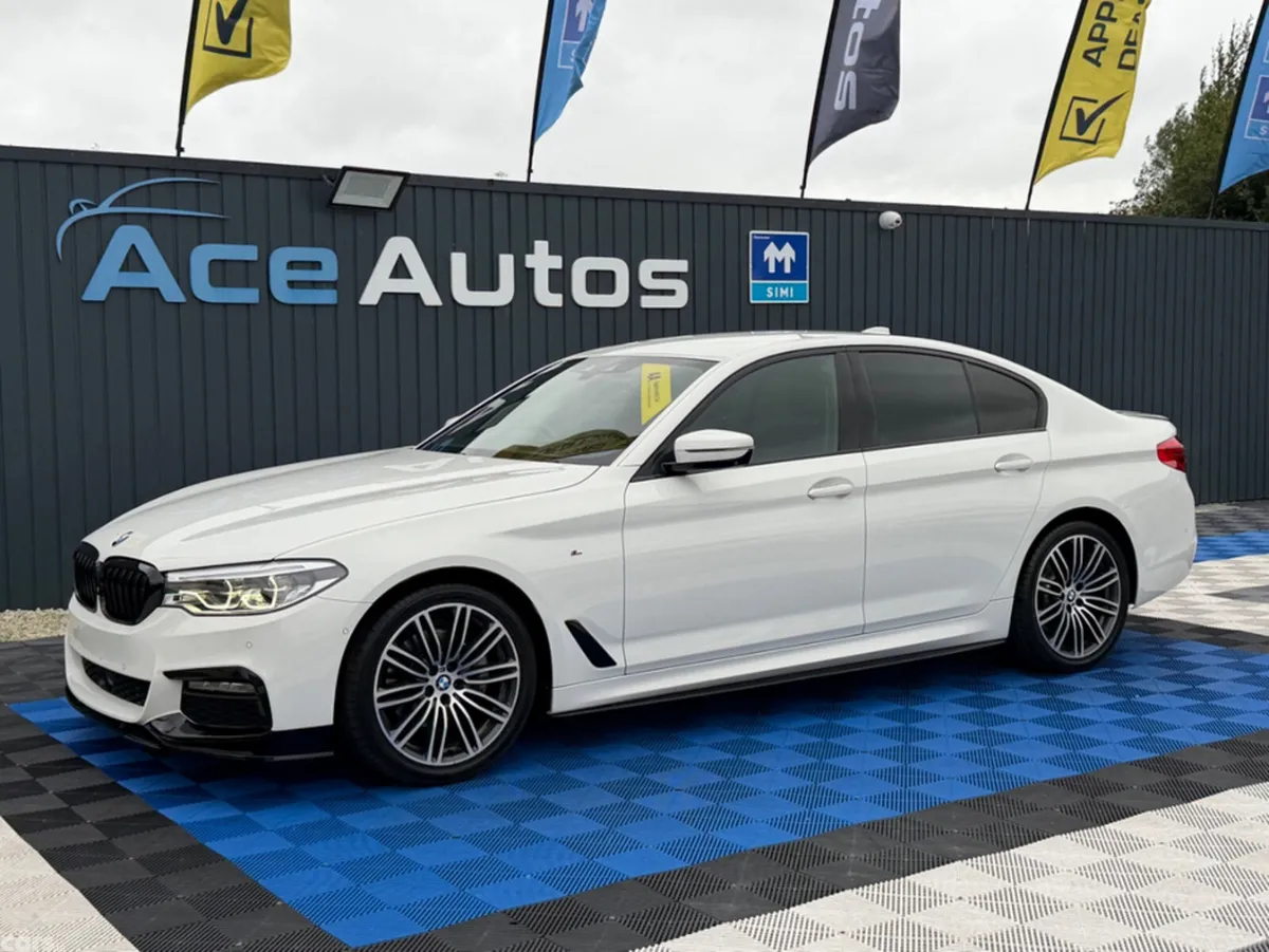 BMW 5-Series Saloon, Diesel, 2018, White