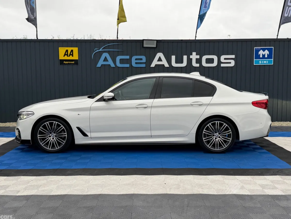 BMW 5-Series Saloon, Diesel, 2018, White