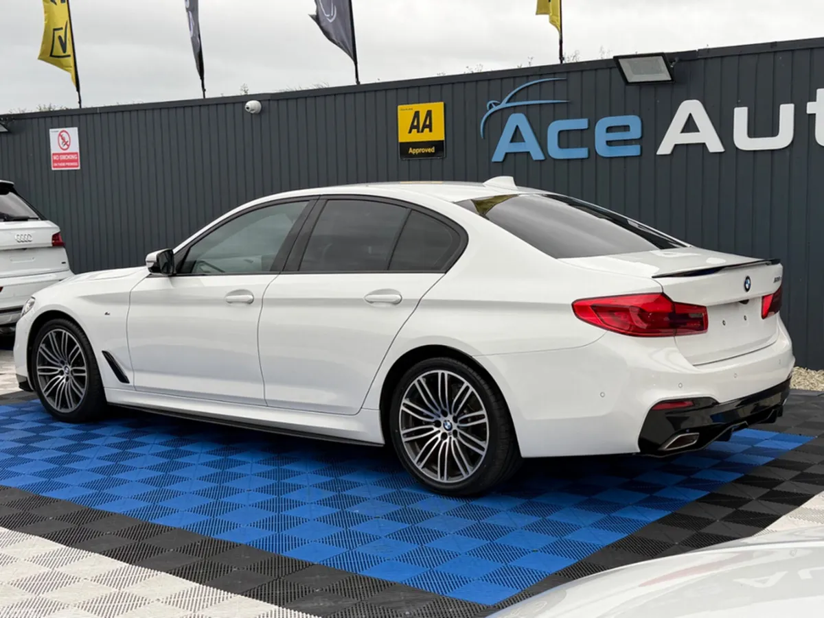 BMW 5-Series Saloon, Diesel, 2018, White