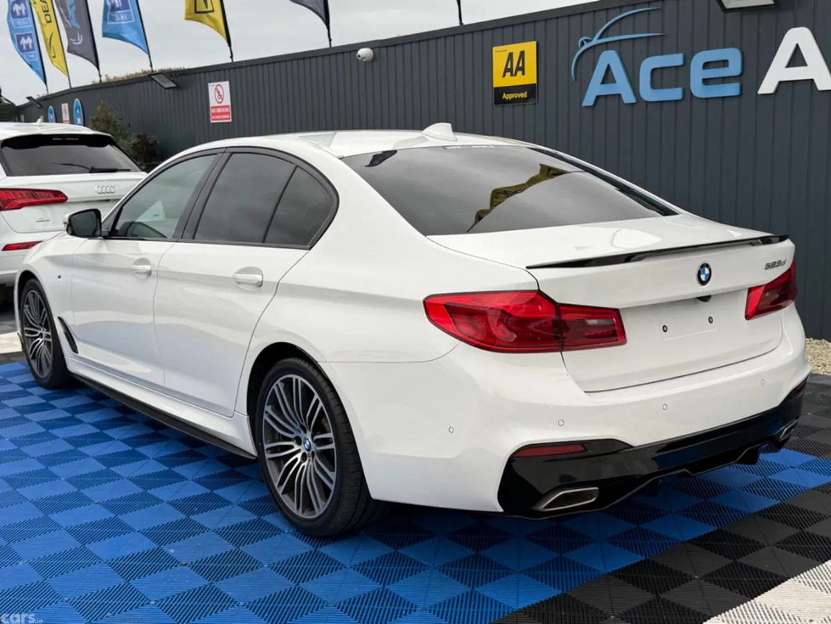 BMW 5-Series Saloon, Diesel, 2018, White