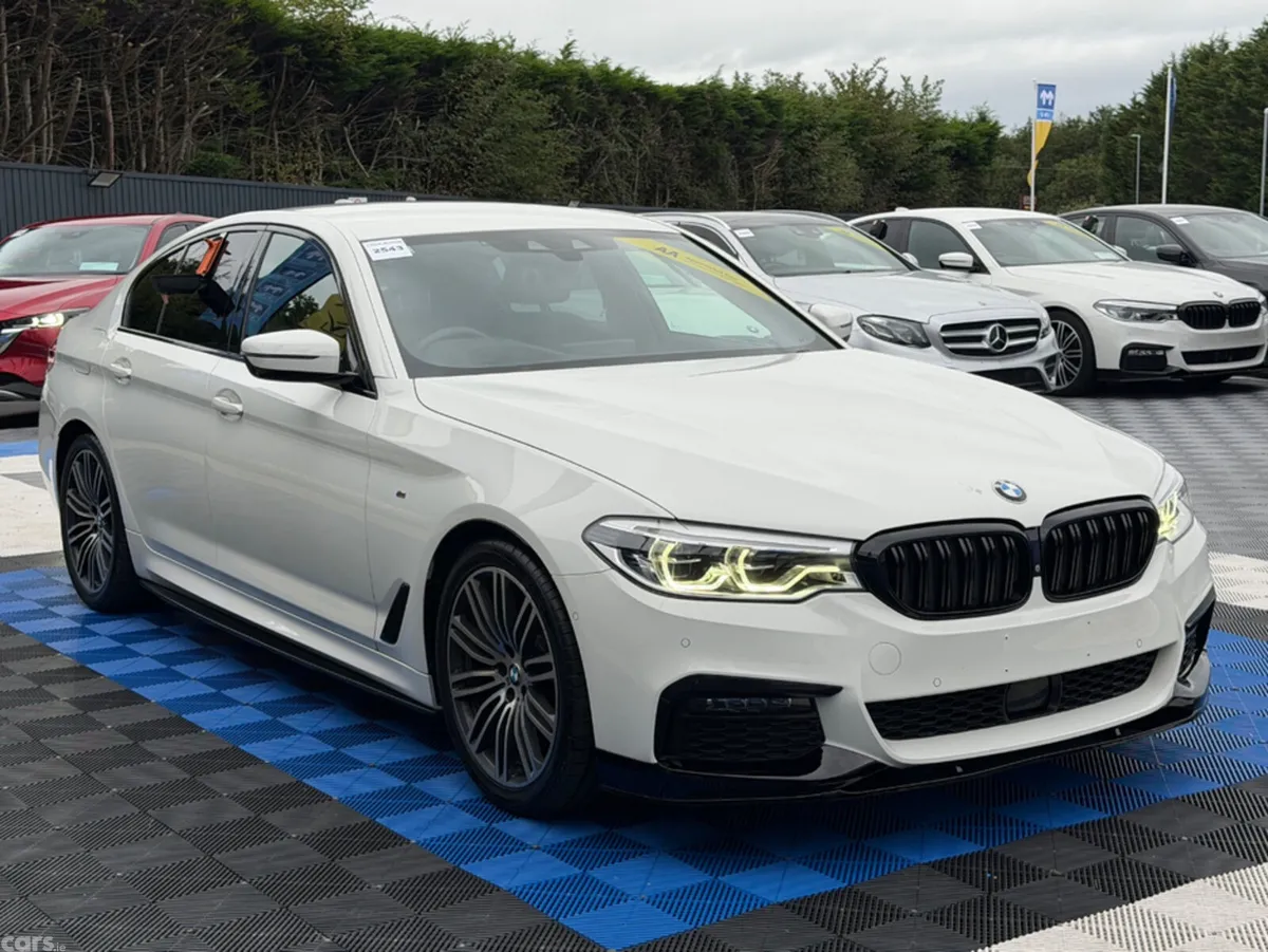 BMW 5-Series Saloon, Diesel, 2018, White