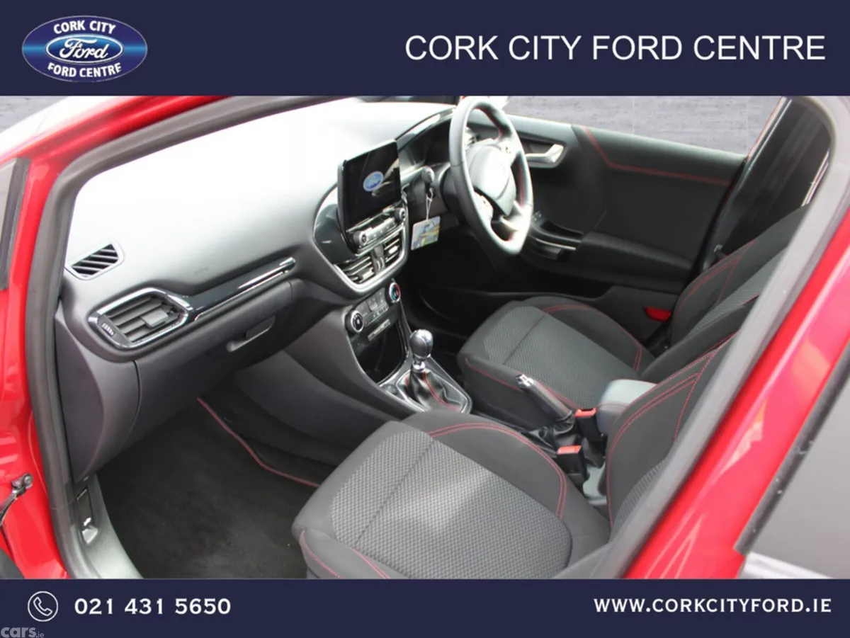 Ford Puma MPV, Petrol Hybrid, 2023, Red