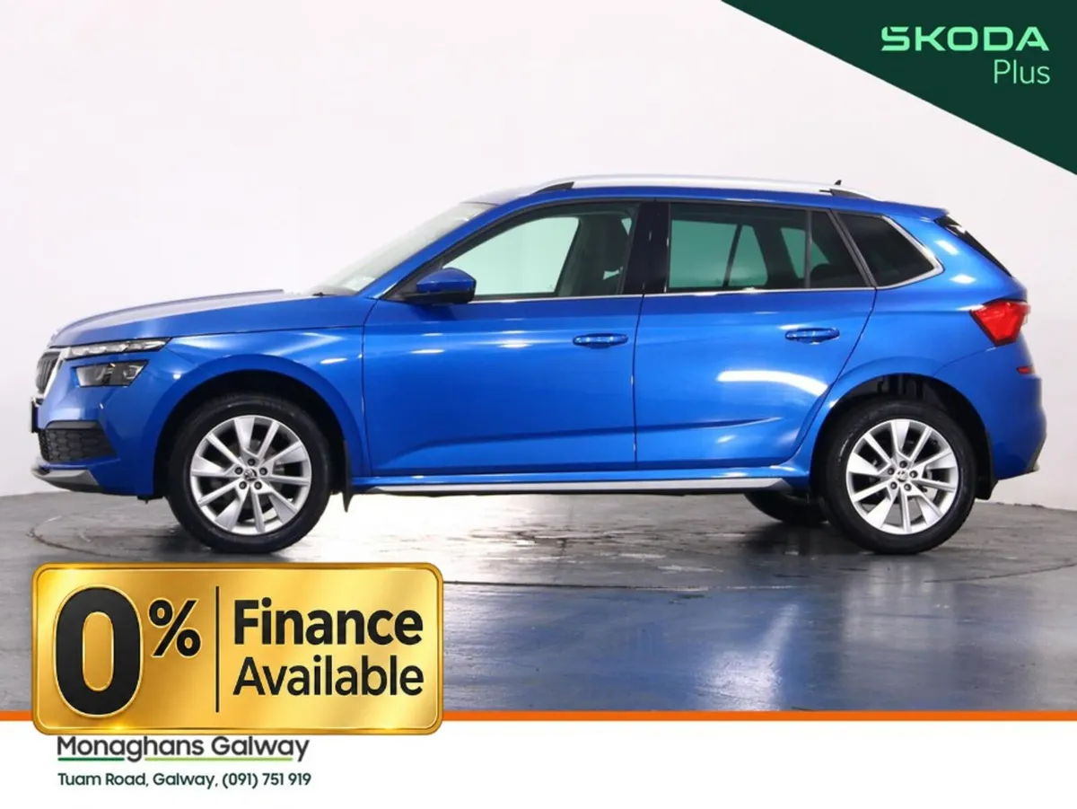 Skoda Kamiq Hatchback, Petrol, 2023, Blue