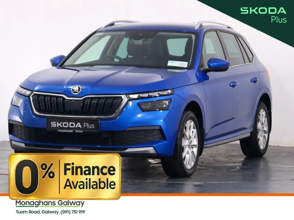 Skoda Kamiq Hatchback, Petrol, 2023, Blue