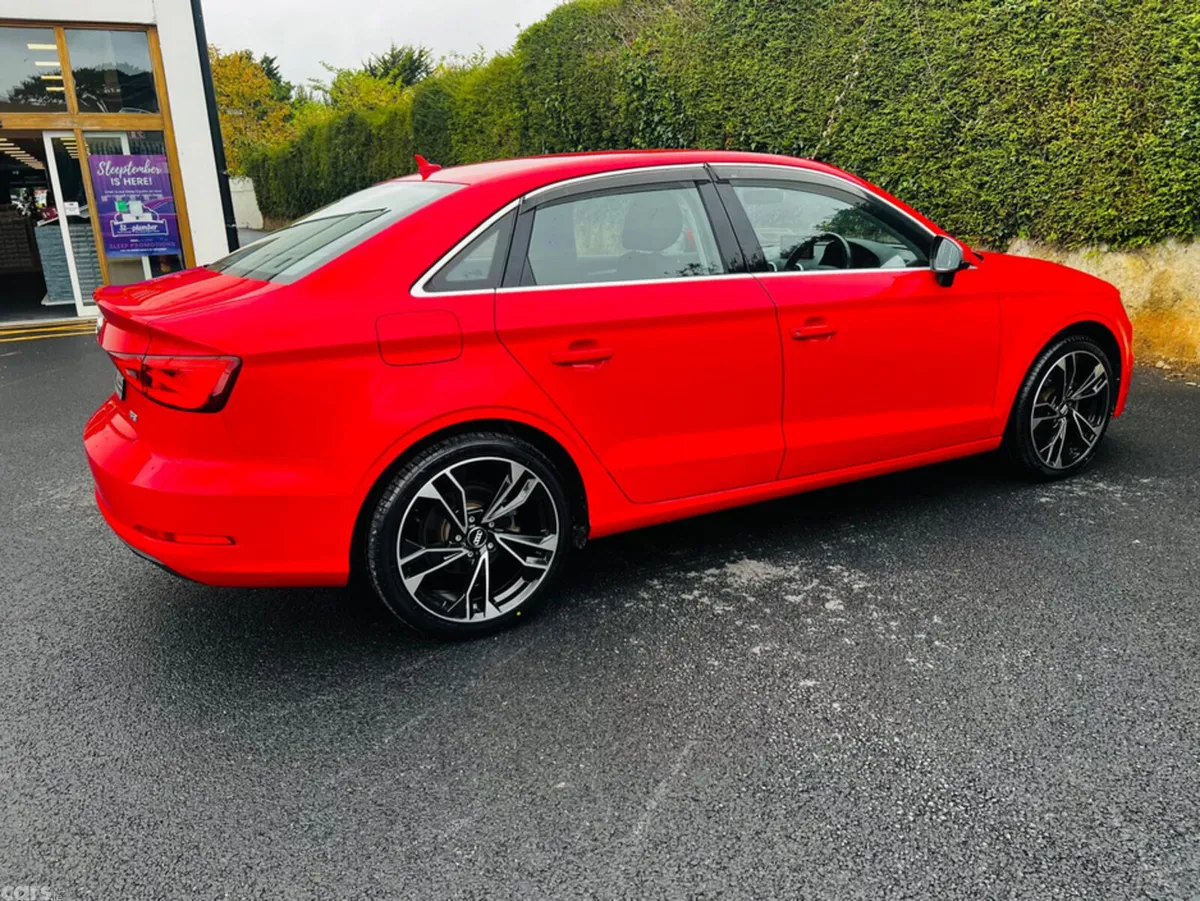 Audi A3 Saloon, Petrol, 2016, Red