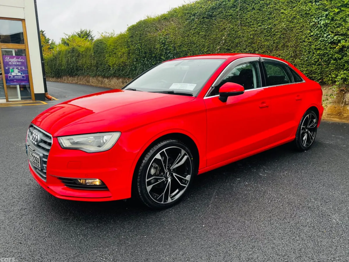 Audi A3 Saloon, Petrol, 2016, Red
