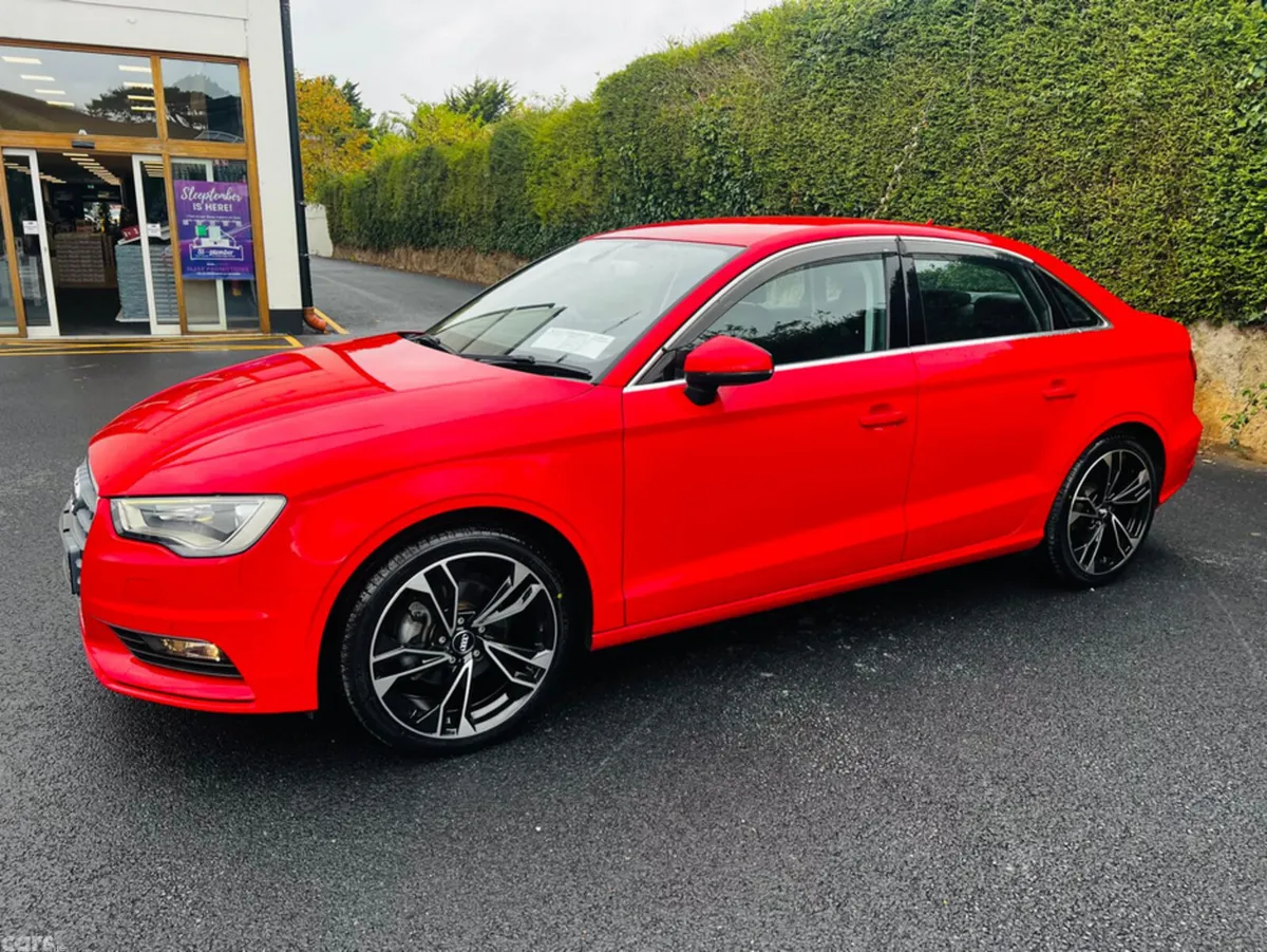 Audi A3 Saloon, Petrol, 2016, Red